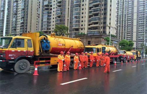 凤台市政管道清淤