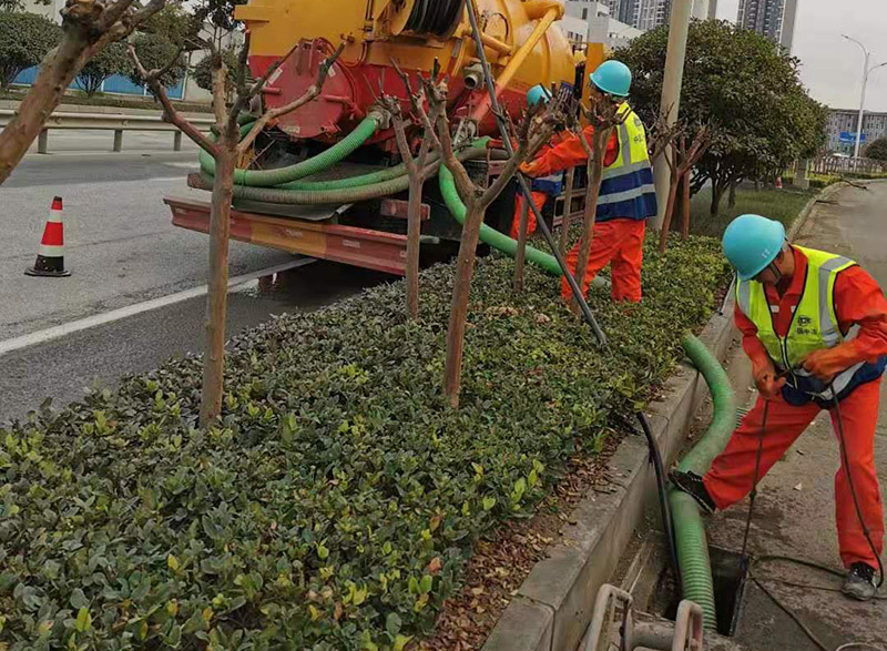 凤台市政管道清淤